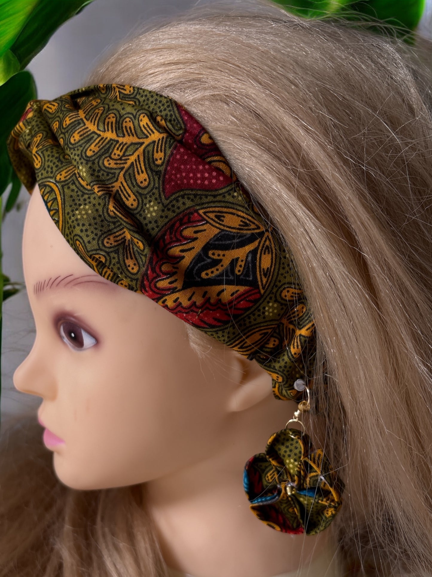 Bandeau pour cheveux  (assorti au Sac) e
